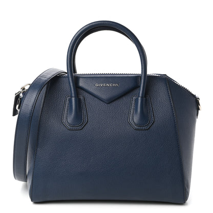 Givenchy Sugar Goatskin Small Antigona Navy 1 of 10