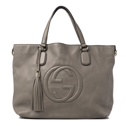 Gucci Cellarius Calfskin Large Soho Working Tote New Fango 1 of 18