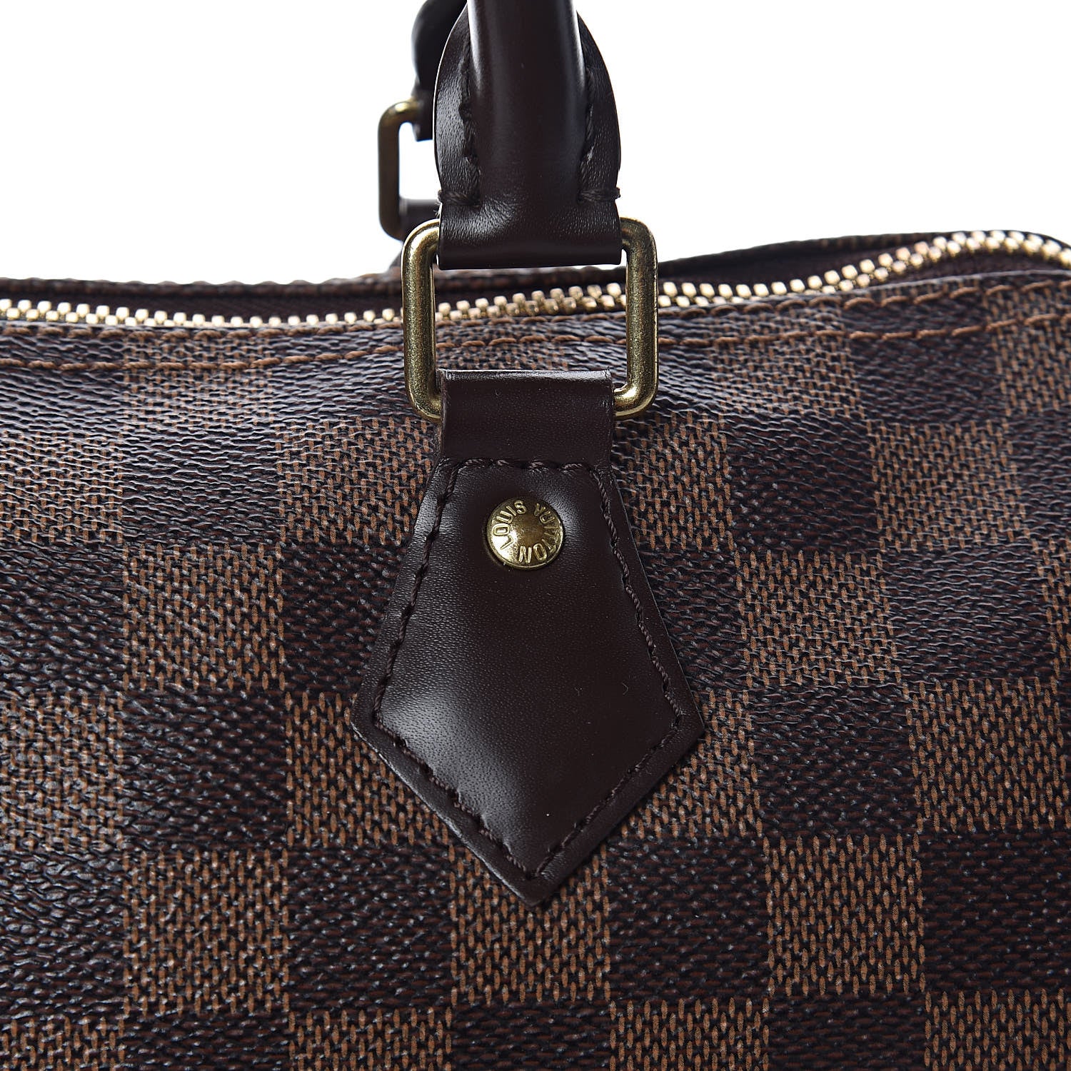 Louis Vuitton Damier Ebene Speedy Bandouliere 25 12 of 14