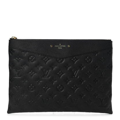 Louis Vuitton Empreinte Daily Pouch Black 1 of 6