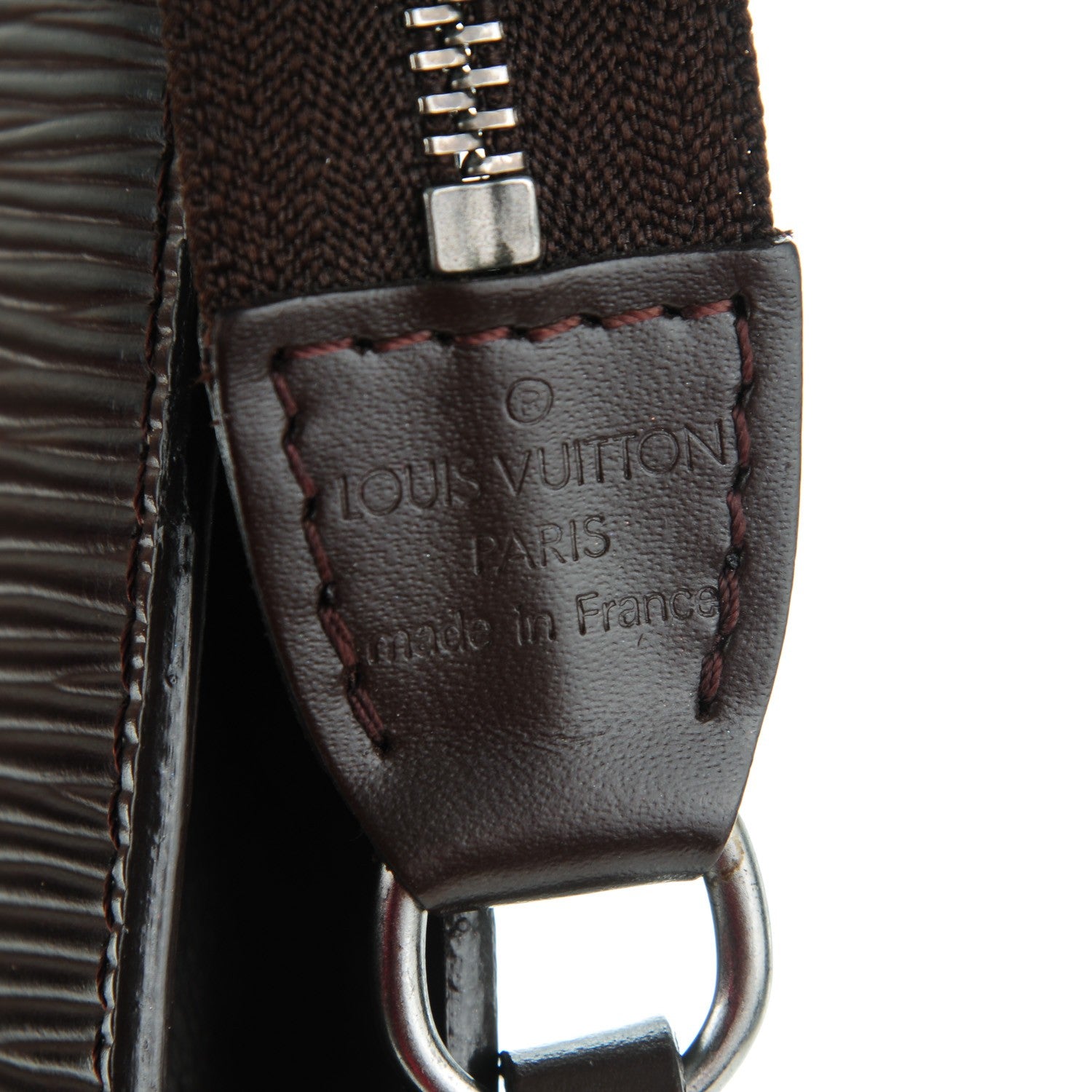 Louis Vuitton Epi Pochette Accessories 24 Moka 6 of 7