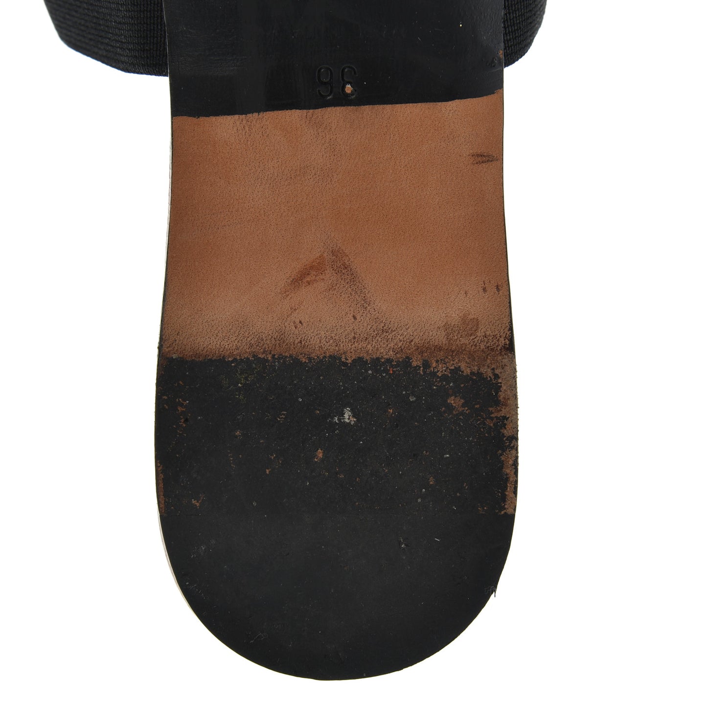 Calfskin Bedford Logo Mule Slides 36 Pink