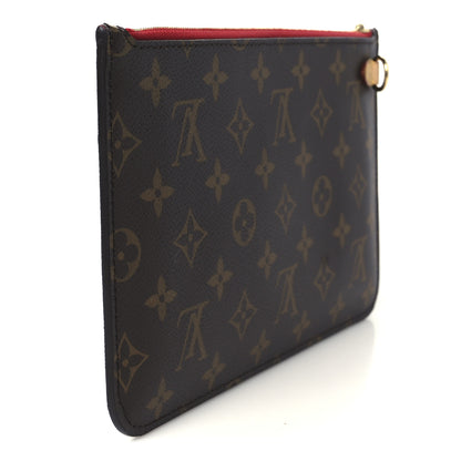 Louis Vuitton Monogram Neverfull MM GM Pochette Cherry 3 of 8