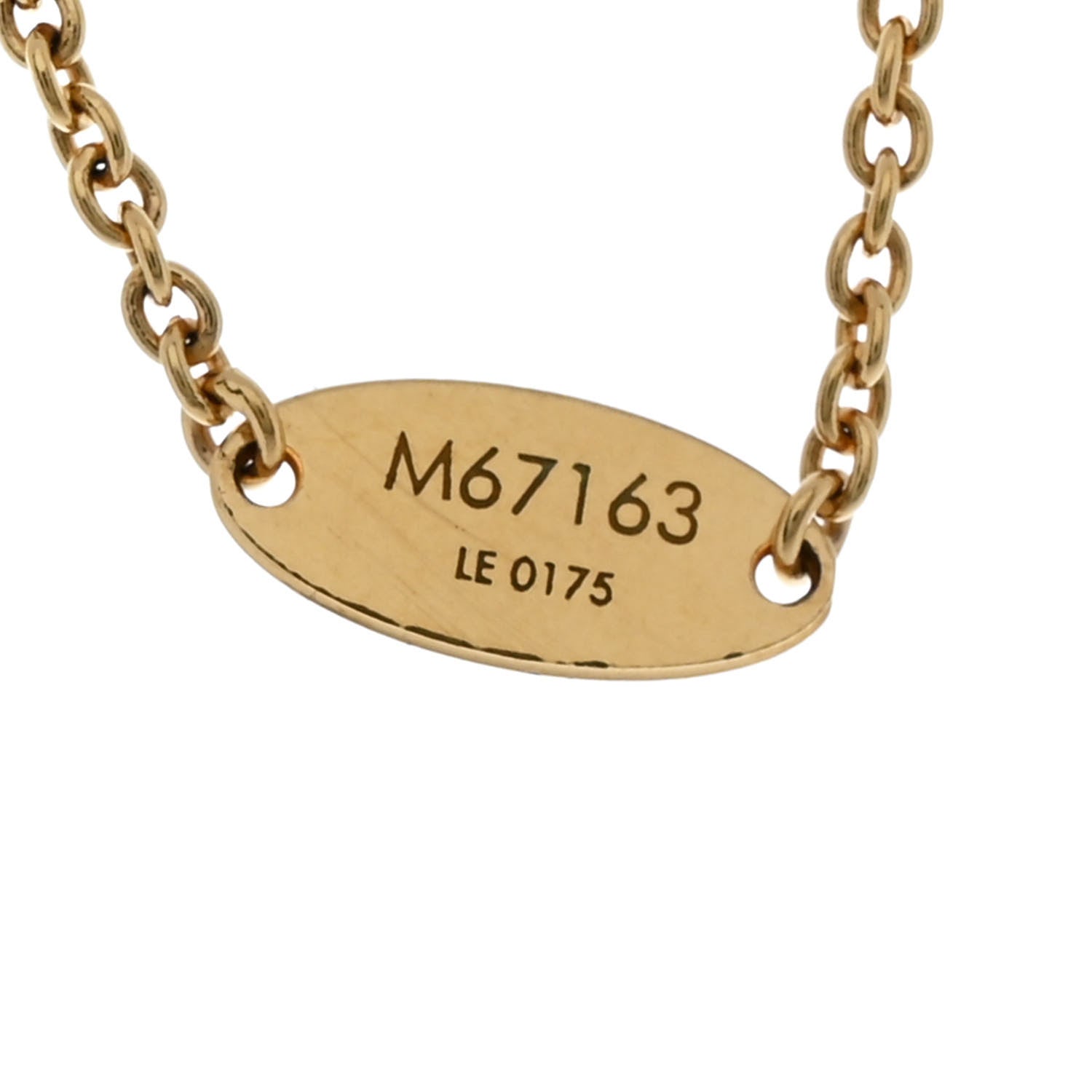 Louis Vuitton LV And Me Letter F Bracelet Gold 4 of 6