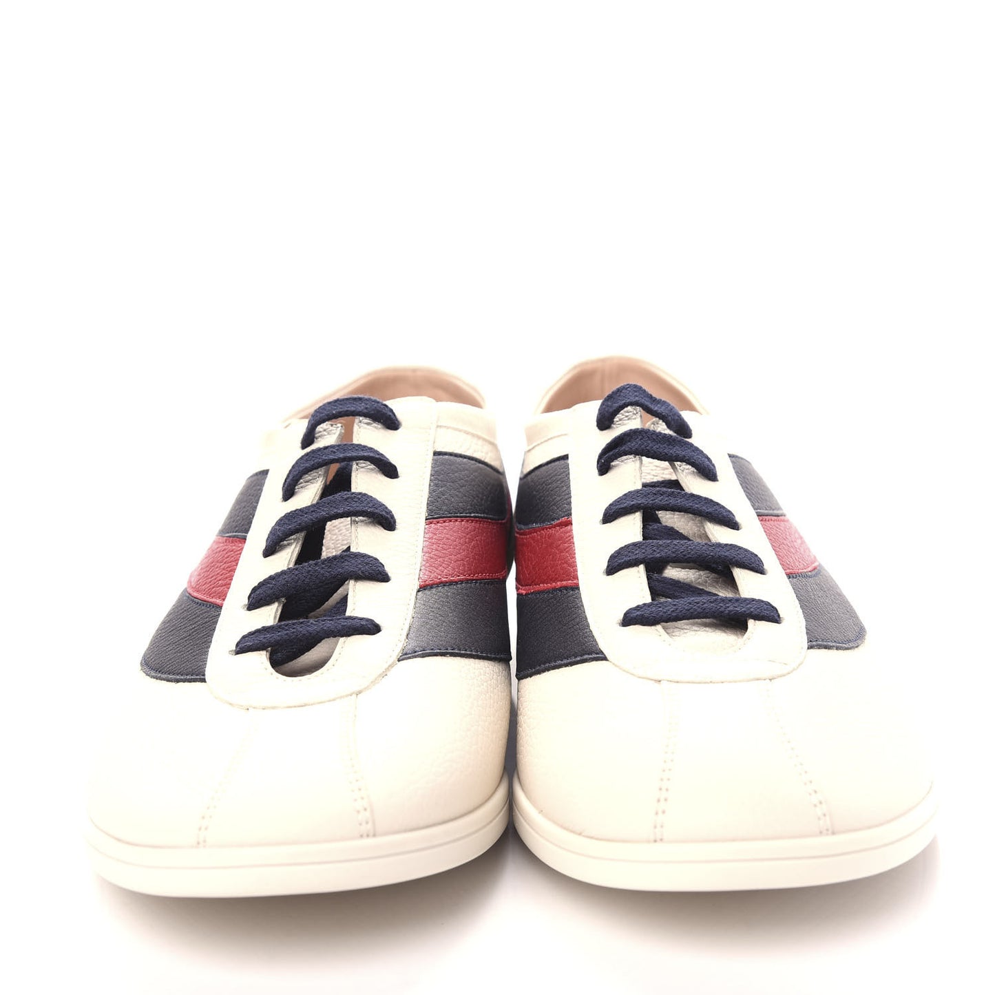 Calfskin Mens Web Falacer Sneakers 10.5 White Blue