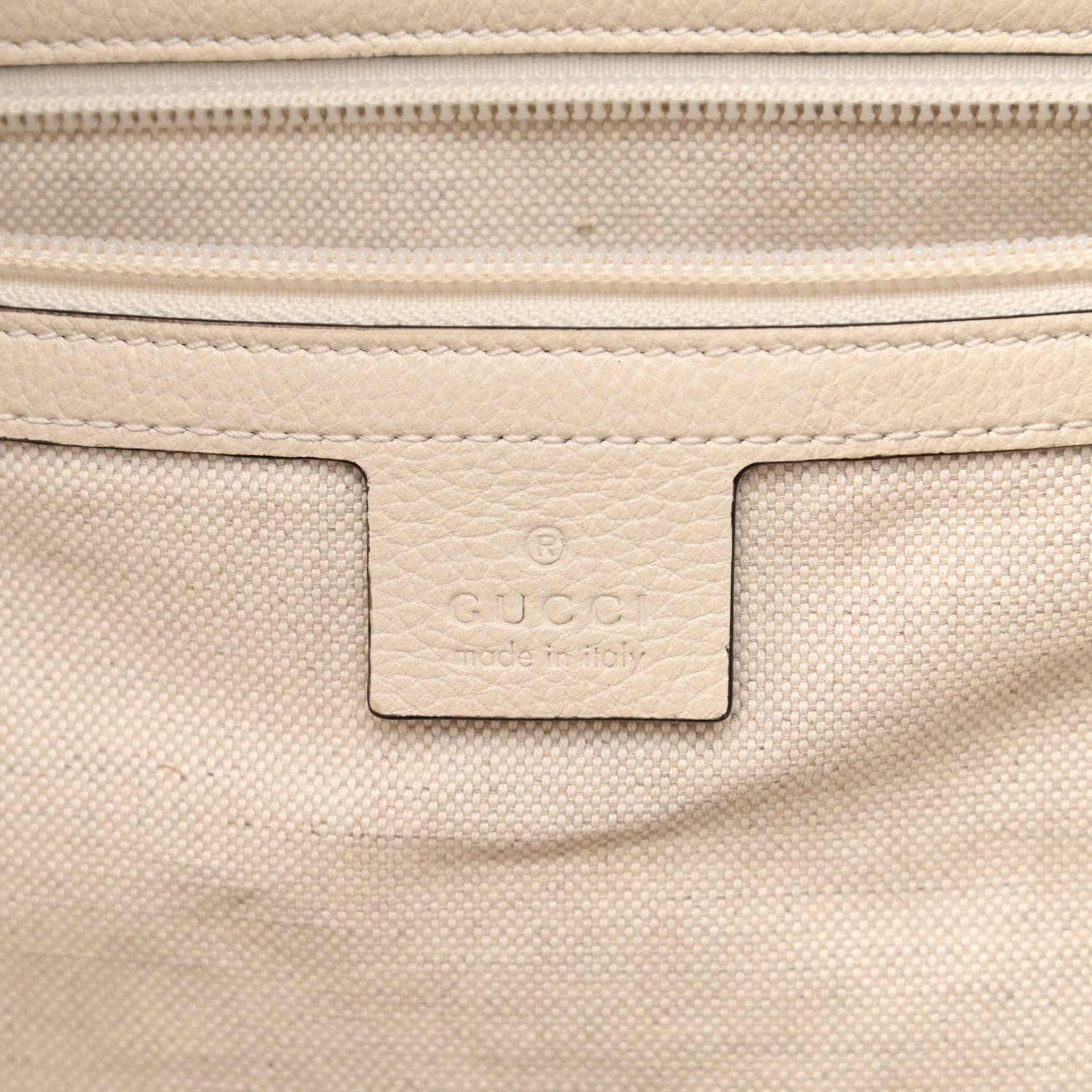 Gucci Calfskin Logo Day Backpack Mystic White 6 of 16