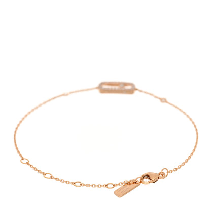 Messika 18K Yellow Gold Diamond Move Uno Pave Bracelet 2 of 4