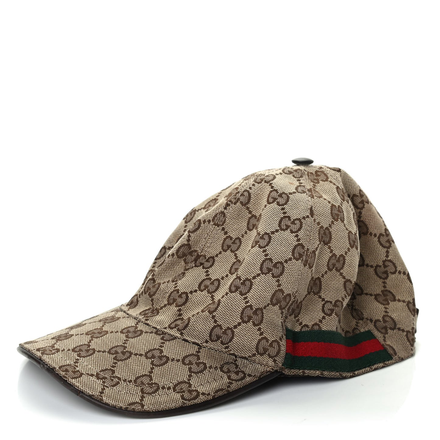 Monogram Web Baseball Hat M Beige Cocoa