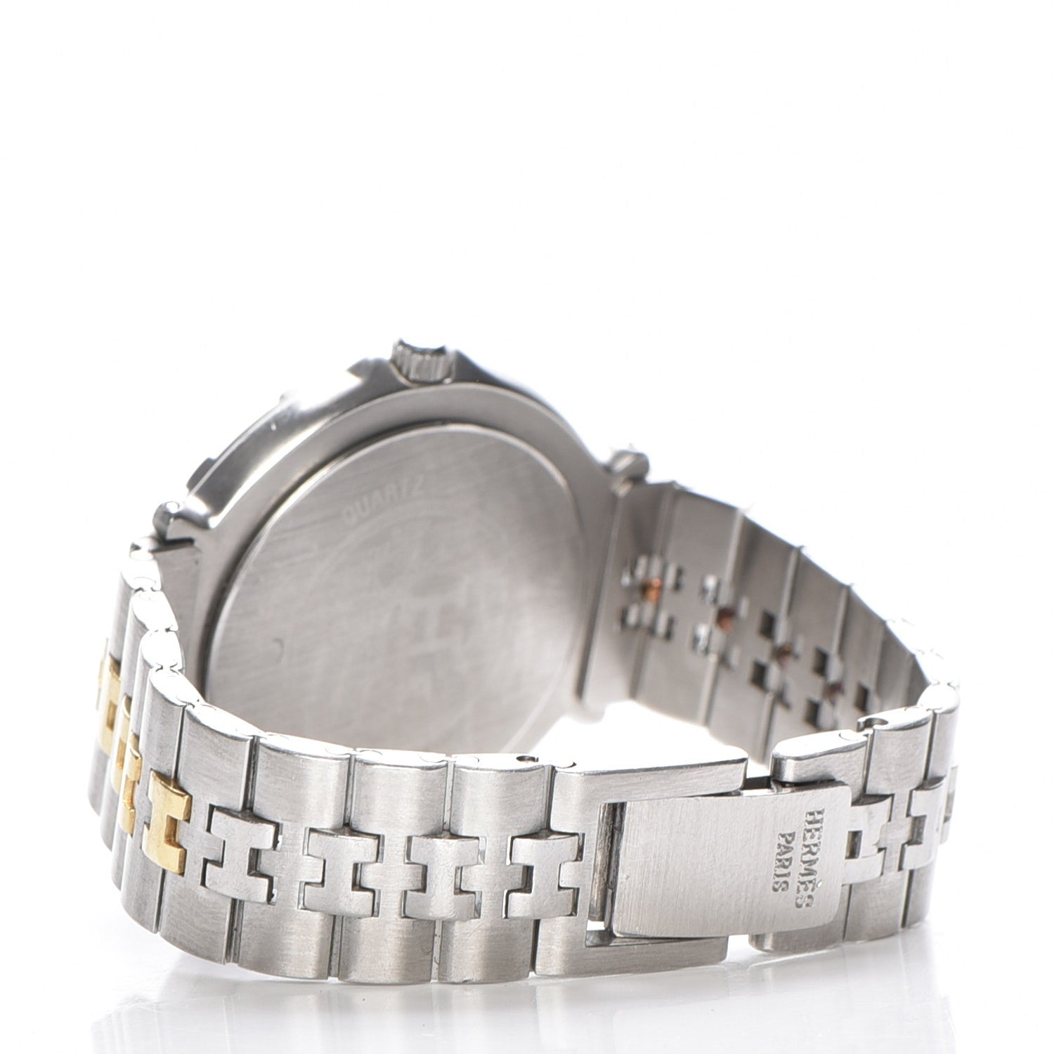 Hermes Stainless Steel 36mm Captain Nemo Quartz Watch Gold 4 of 9
