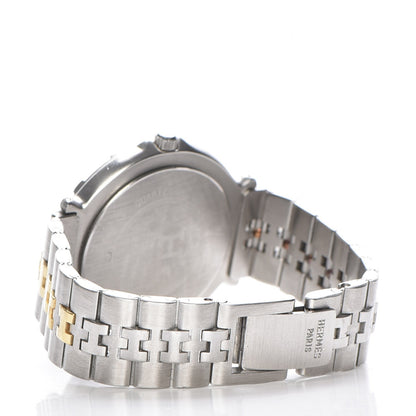 Hermes Stainless Steel 36mm Captain Nemo Quartz Watch Gold 4 of 9