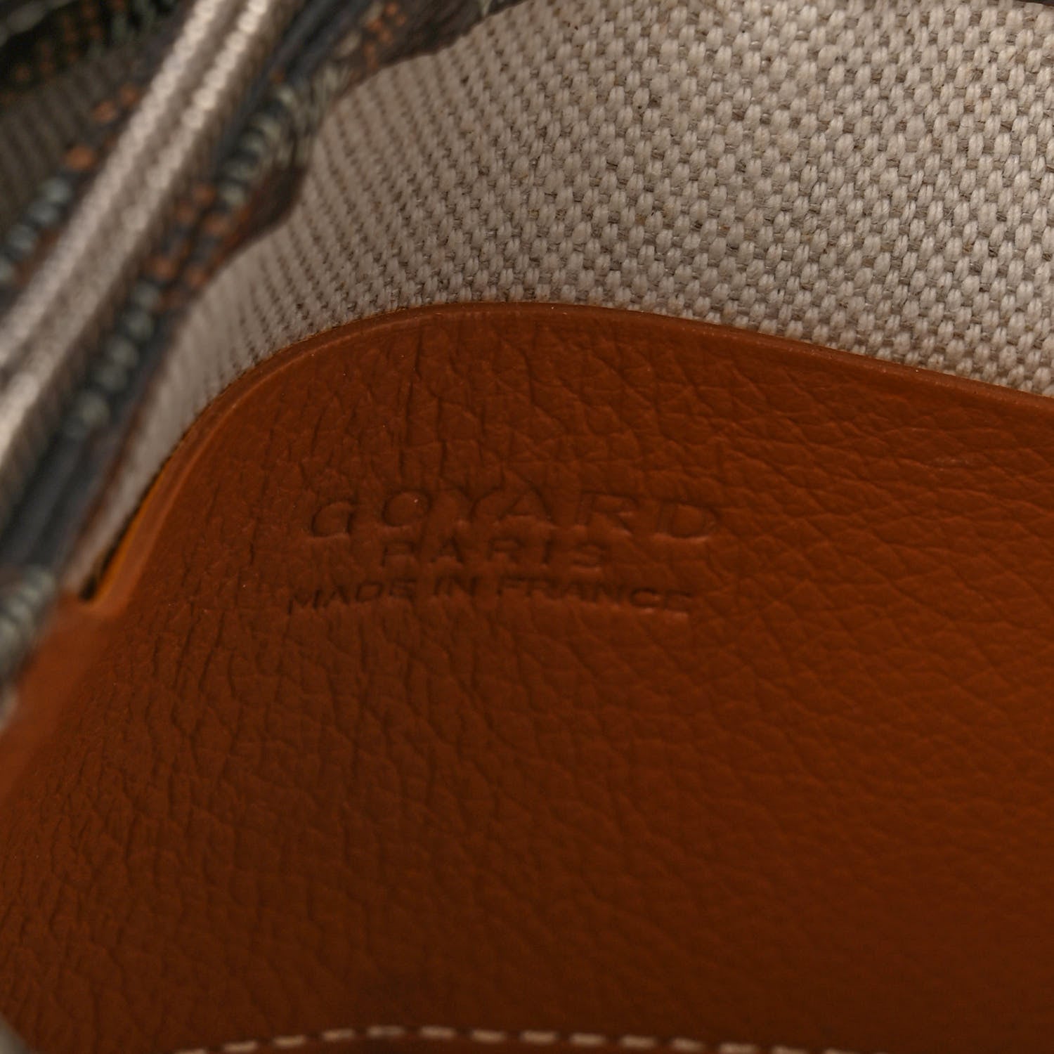 Goyard Goyardine Plumet Wallet Clutch Black Gold 7 of 10