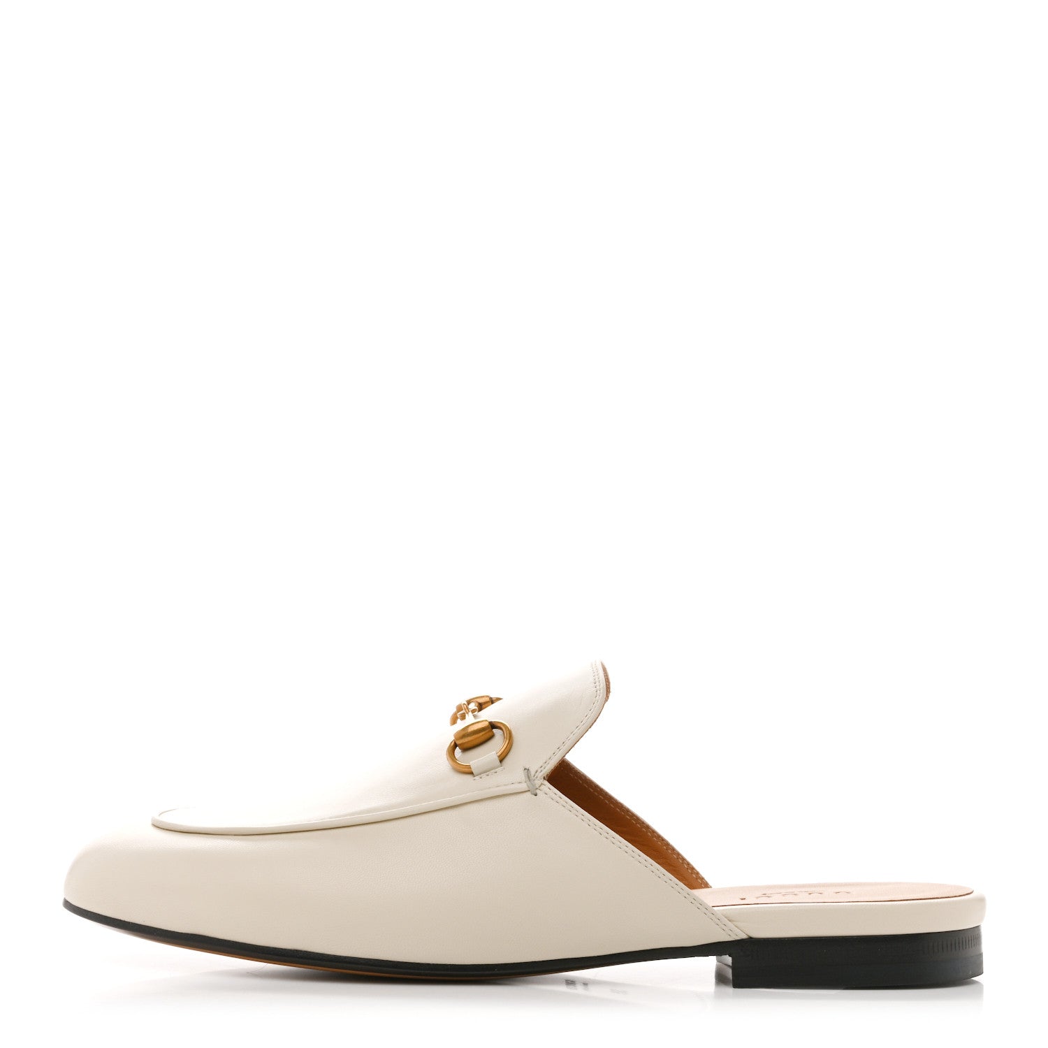 Gucci Malaga Kid Womens Princetown Slippers 38 Mystic White 1 of 10