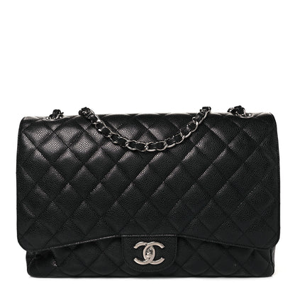 Chanel Caviar Quilted Maxi Double Flap Black 1 of 11