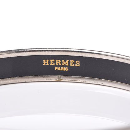 Hermes Enamel Printed Narrow Bracelet 70 5 of 5