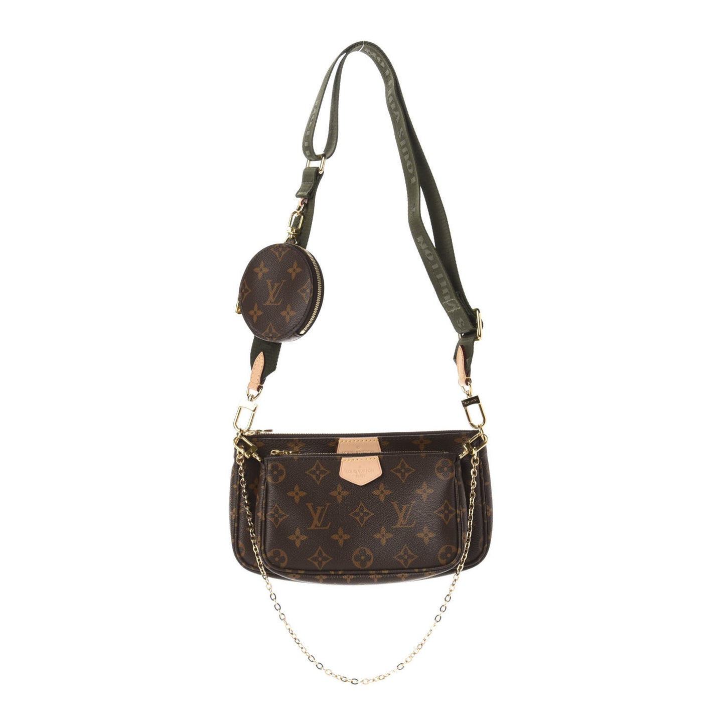 Monogram Multi Pochette Accessories Kaki