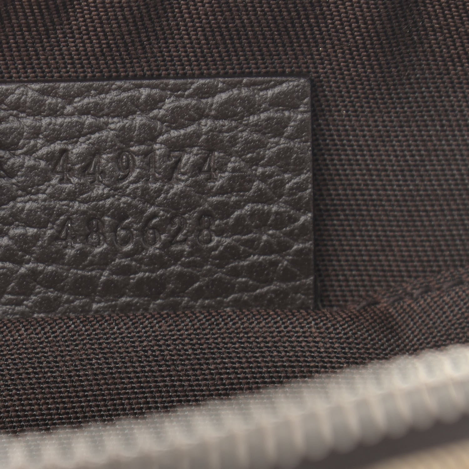 Gucci Monogram Belt Bag Dark Brown 7 of 10