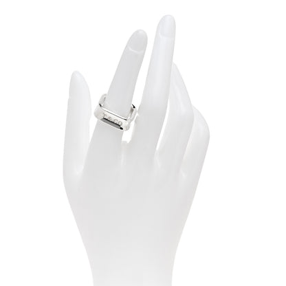 Tiffany Sterling Silver 1837 Square Ring 54 6.75 2 of 7