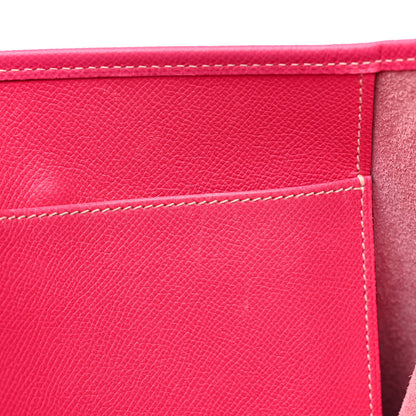 Hermes Epsom Evelyne PM Rose Tyrien 11 of 14