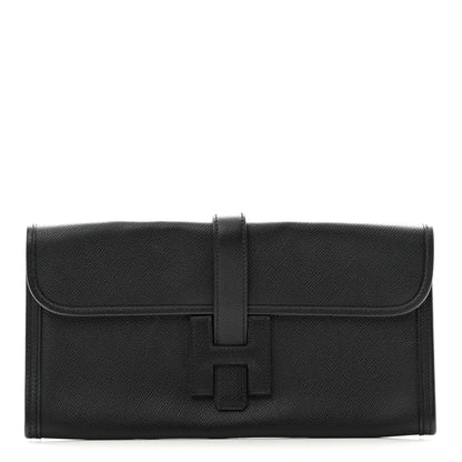 Hermes Epsom Jige Elan 29 Clutch Black 1 of 10