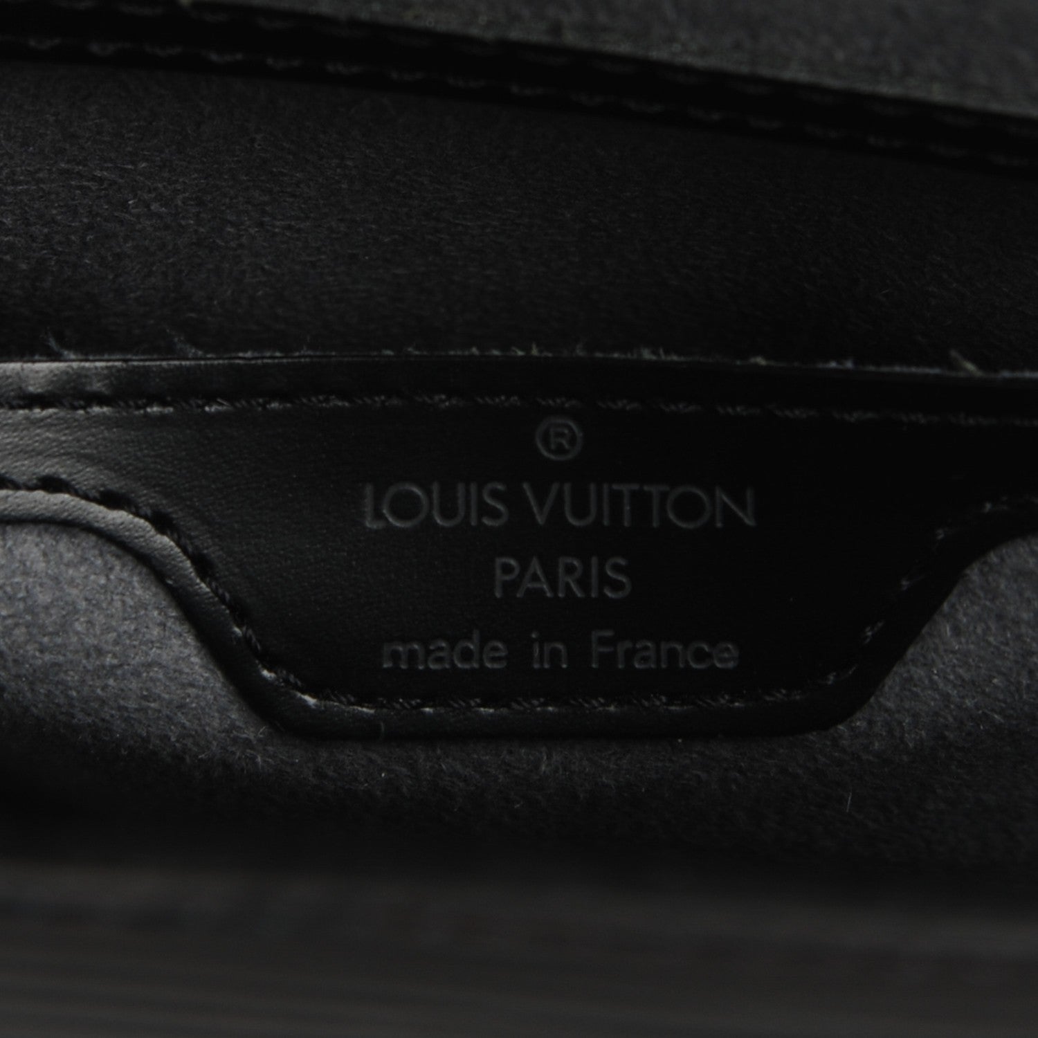Louis Vuitton Epi Saint Jacques PM Black 6 of 7