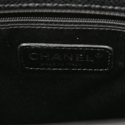 Chanel Caviar Quilted Grand Shopping Tote GST Black 6 of 10