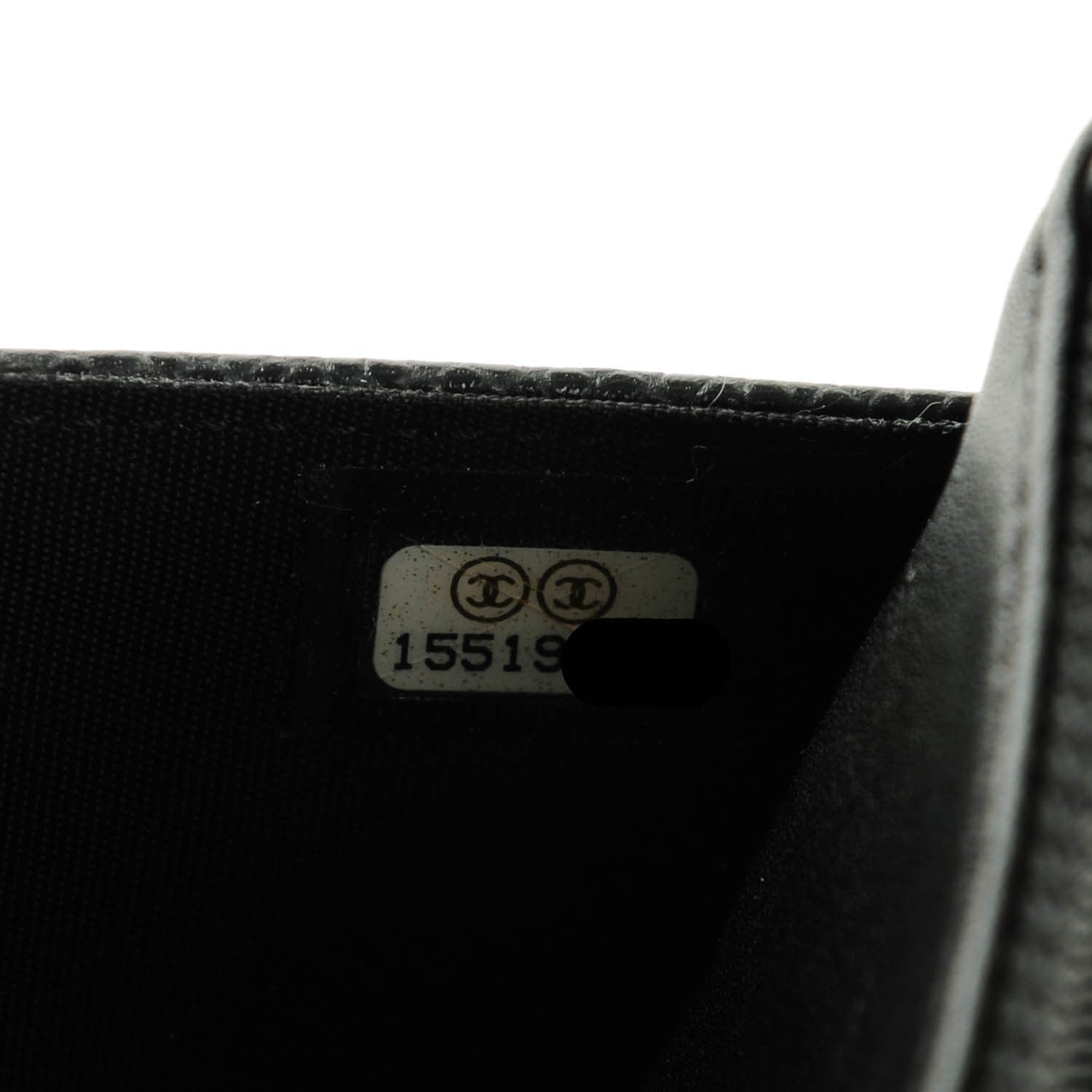 Chanel Caviar Timeless CC Wallet On Chain WOC Black 8 of 8