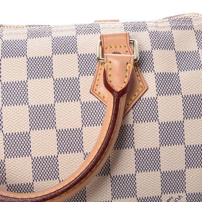 Louis Vuitton Damier Azur Speedy Bandouliere 25 12 of 13
