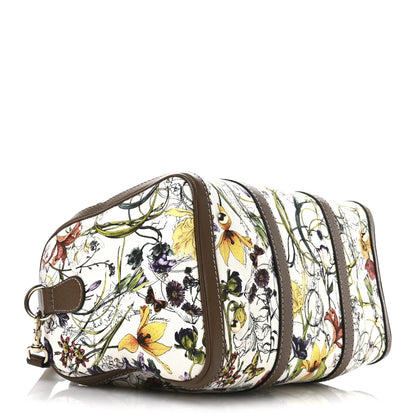 Gucci Canvas Flora Infinity Medium Joy Boston White Multicolor Acero 4 of 12