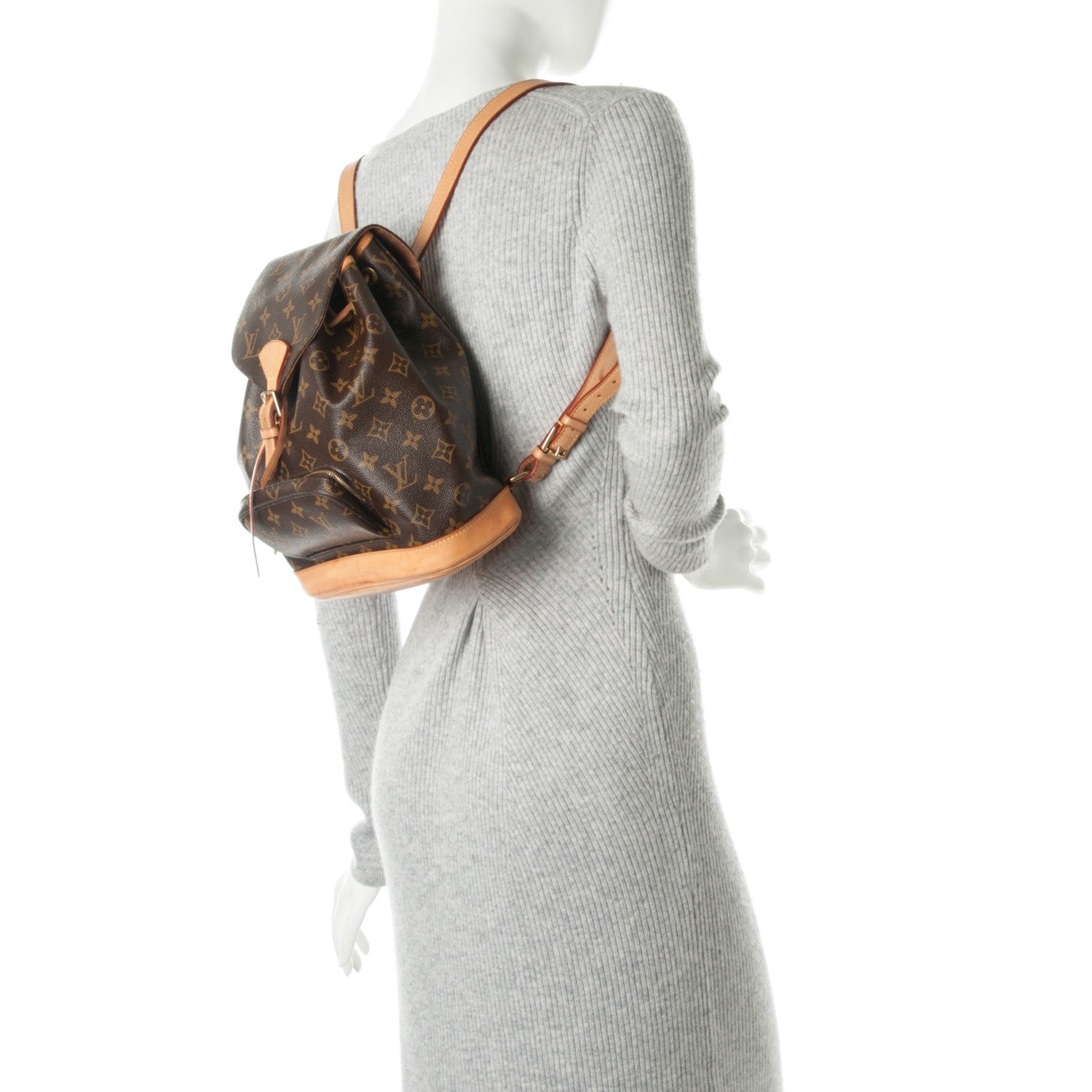 Louis Vuitton Monogram Montsouris MM Backpack 2 of 7