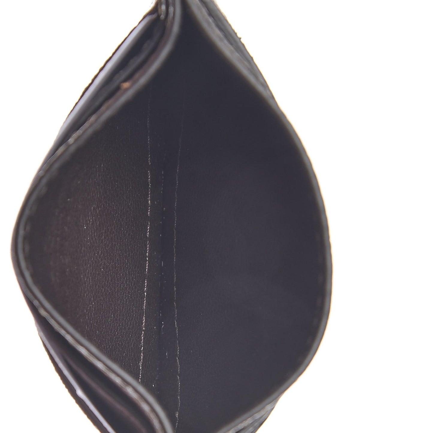 GG Supreme Monogram Ophidia Card Holder Brown