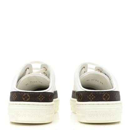 Louis Vuitton Monogram Womens Stellar Open Back Sneakers 35 White 4 of 9