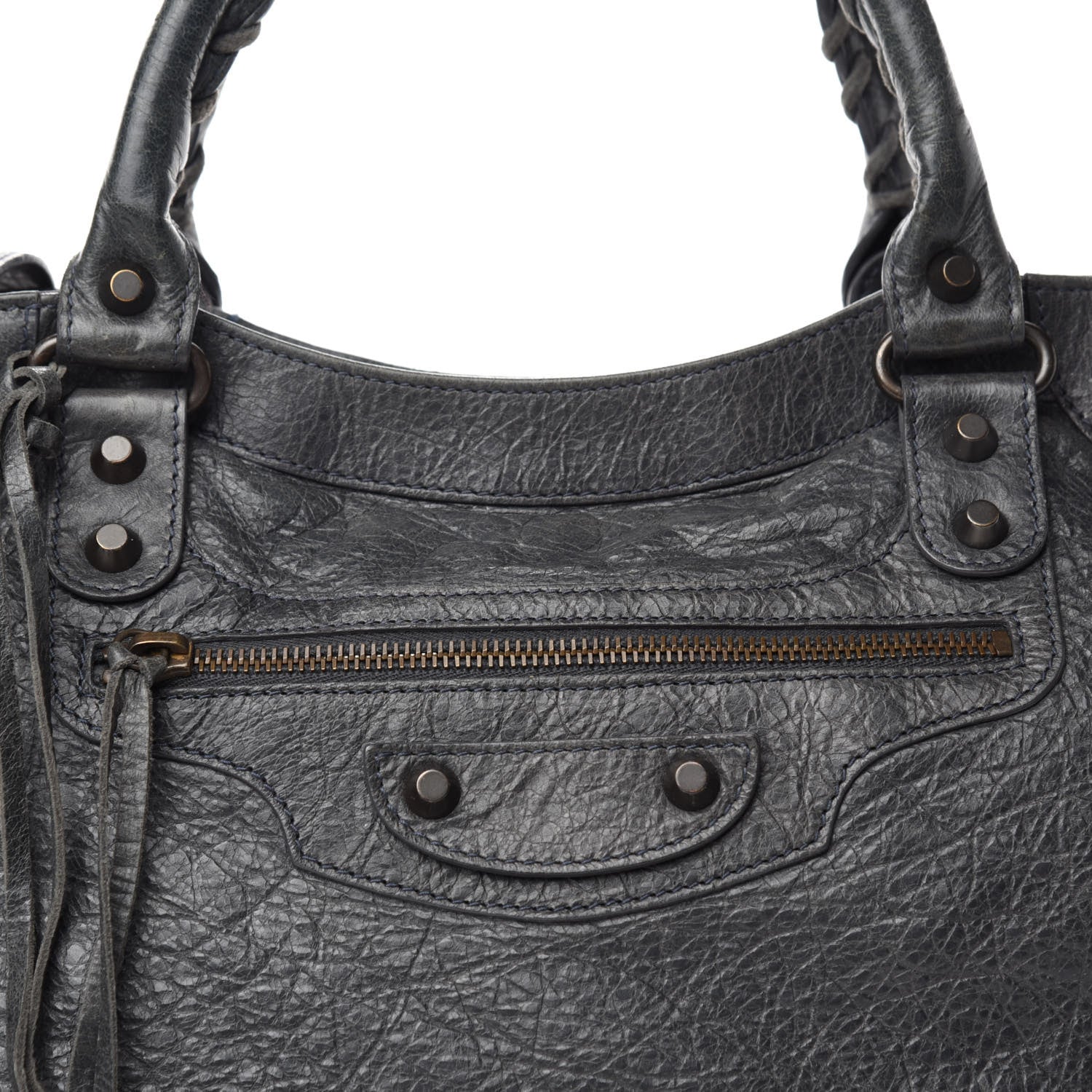 Balenciaga Agneau Classic Hardware Velo Anthracite 10 of 10