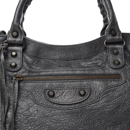 Balenciaga Agneau Classic Hardware Velo Anthracite 10 of 10