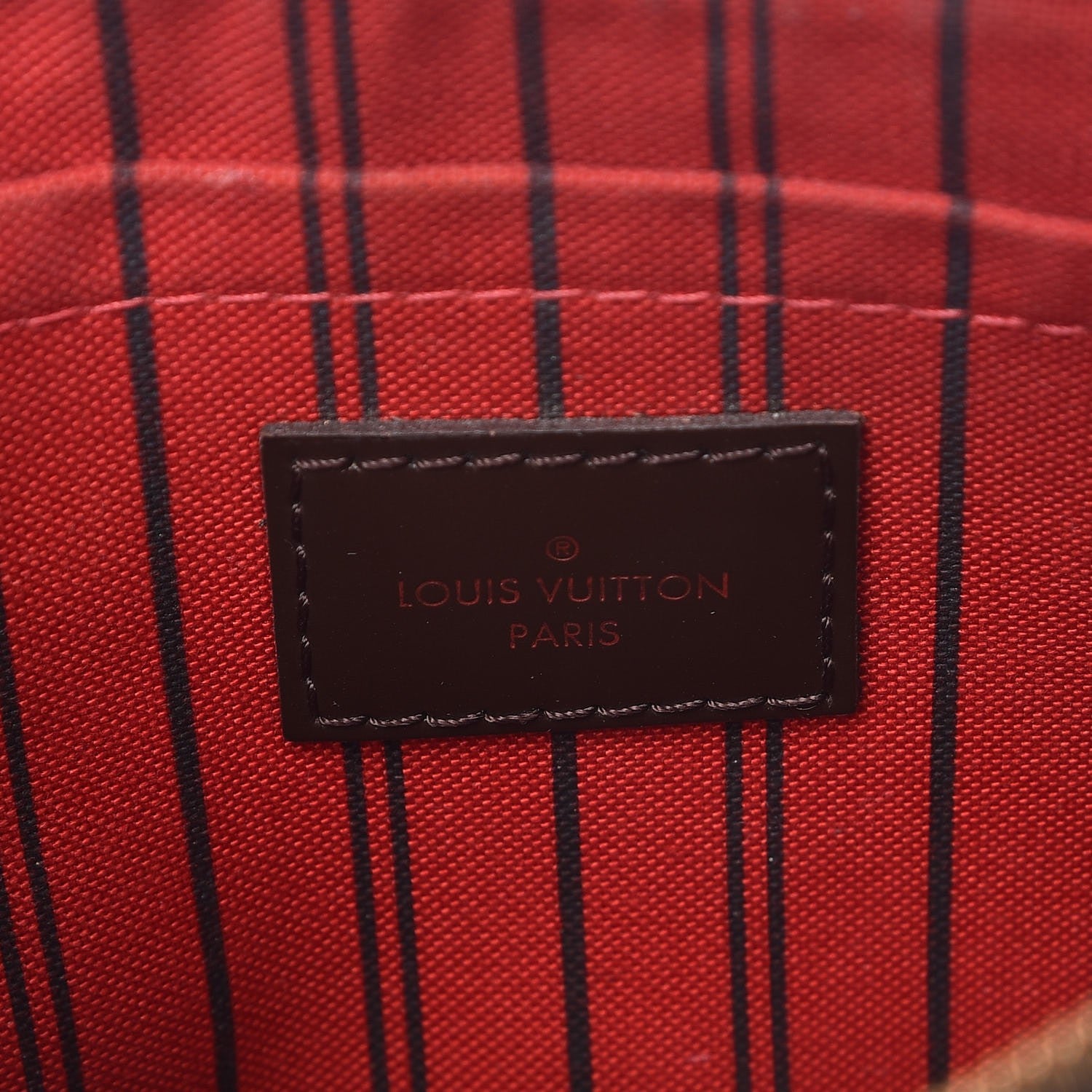 Louis Vuitton Damier Ebene Neverfull MM GM Pochette 6 of 12