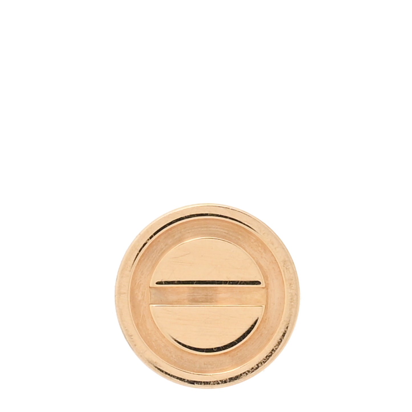 18K Yellow Gold LOVE Single Earring