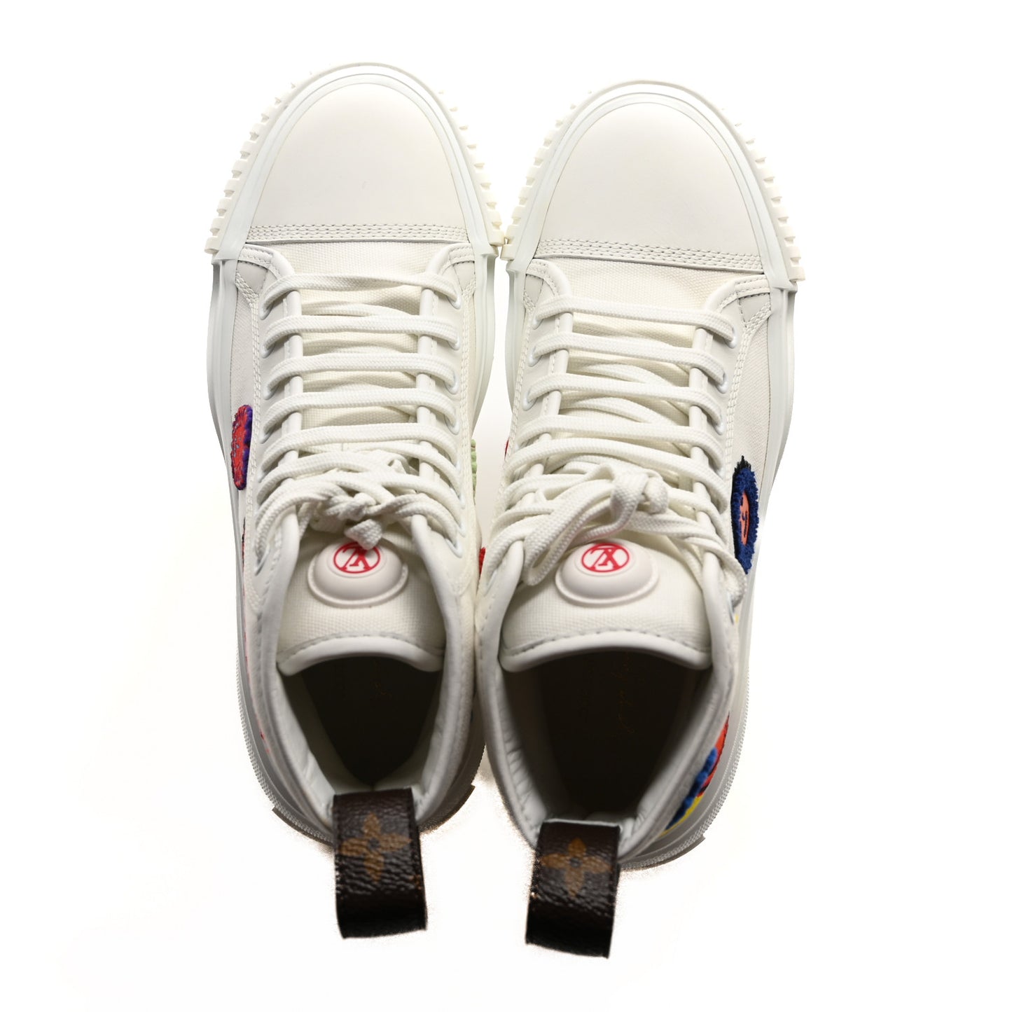LV X YK Squad Sneaker Boot 37.5 White