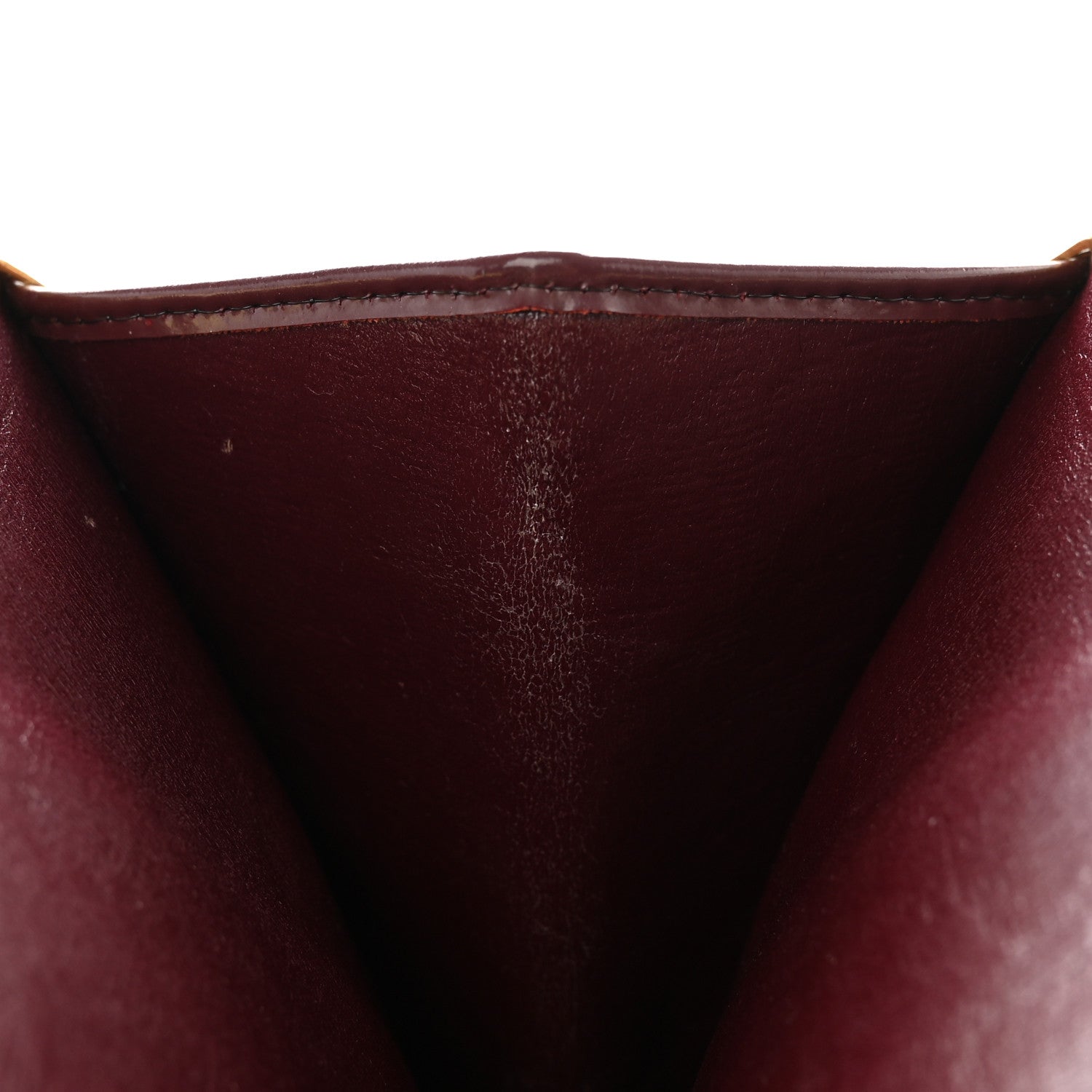 Christian Dior Monogram Clutch Burgundy 13 of 15