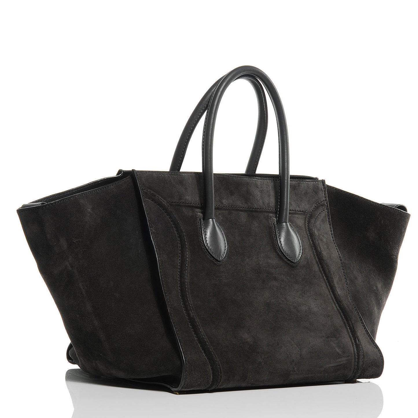 Suede Medium Phantom Luggage Grey