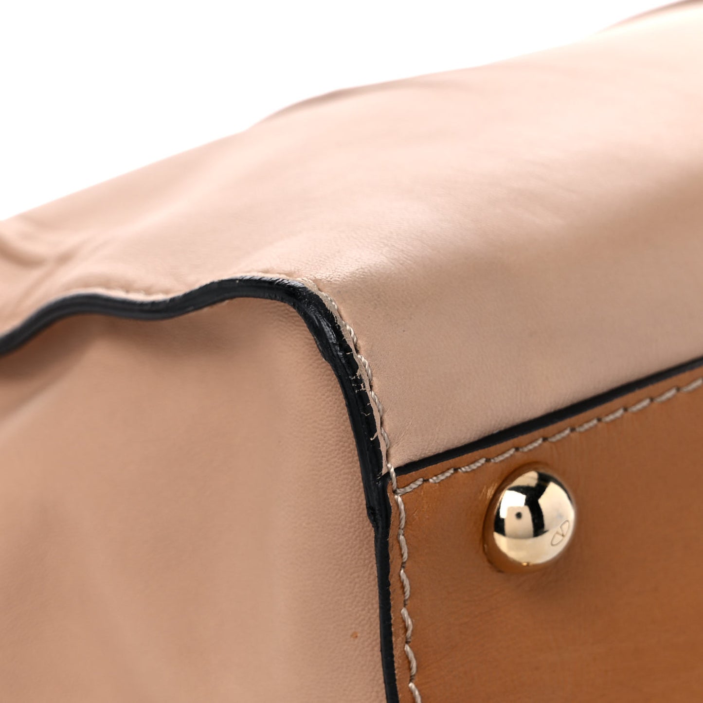 Nappa Large Aphrodite Bow Satchel Taupe