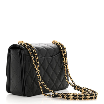 Chanel Caviar Quilted Coco First Flap Black 3 of 11