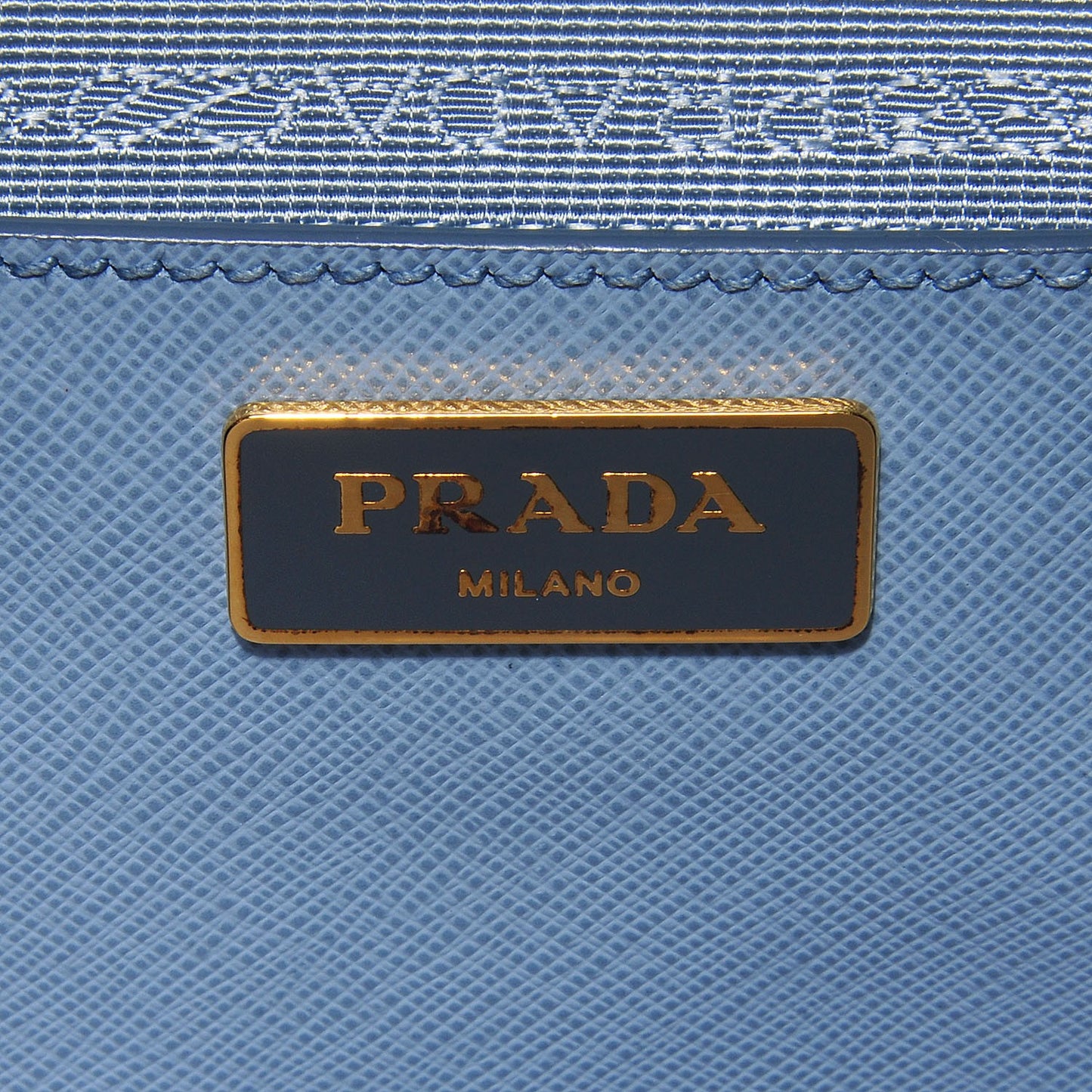 Saffiano Lux Medium Double Zip Tote Astrale