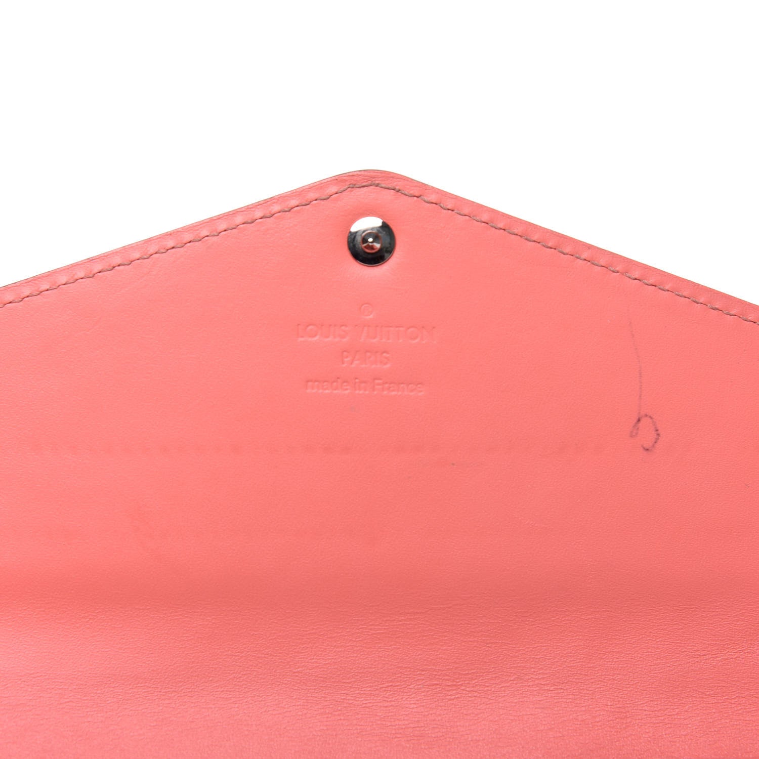 Louis Vuitton Vernis Sarah Wallet NM Poppy 9 of 10