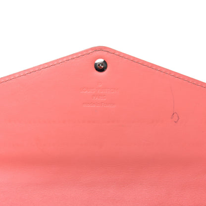 Louis Vuitton Vernis Sarah Wallet NM Poppy 9 of 10