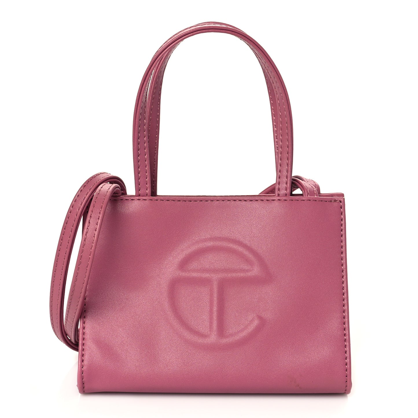 Vegan Leather Small Shopping Bag Corned Beef