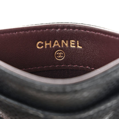 Chanel Caviar Quilted Card Holder Black 6 of 8