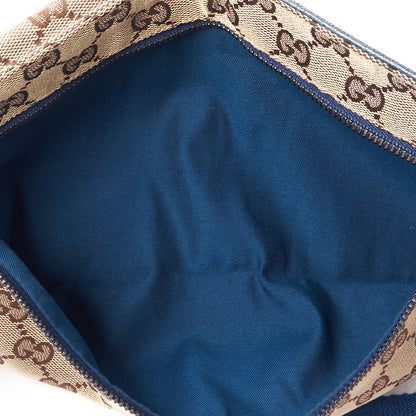Gucci Monogram Web Belt Bag Navy 6 of 8