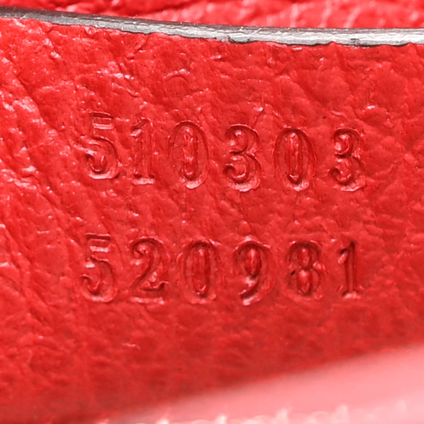 Dollar Calfskin Interlocking G Shoulder Bag Red
