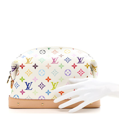 Louis Vuitton LV x TM Monogram Multicolor Cosmetic Pouch GM White 2 of 9