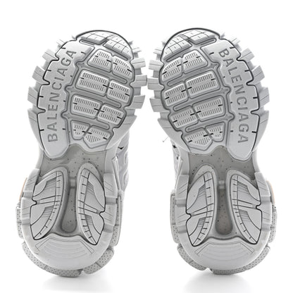 Balenciaga Rubber Mesh Fabric Monocolor Recycled Sole Womens Track Sneakers 35 Medium Grey 6 of 13
