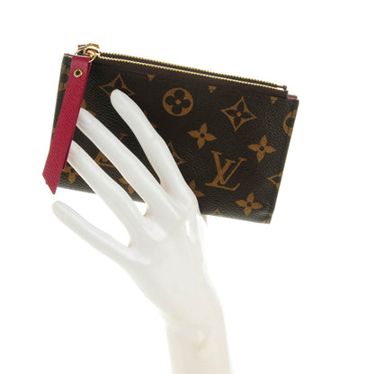 Louis Vuitton Monogram Adele Compact Wallet Fuchsia 2 of 7